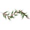Northlight Real Touch™️ Iced Berries and Pine Artificial Christmas Garland - 5' x 10" - Unlit